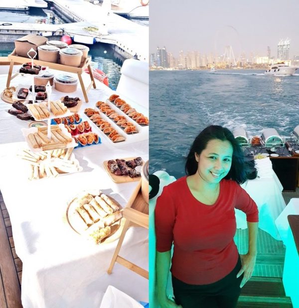 dubai yacht catering